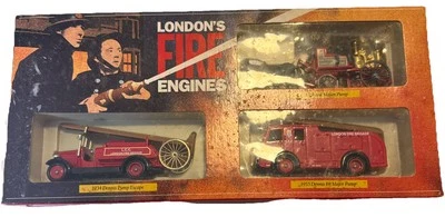 Days Gone London's Fire Engines Diecast Model Set  Lledo Made In England - Image 1 of 4