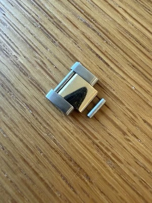 Genuine Rolex Submariner 16613 Gold & Steel Link for 20mm Bracelet 93153 93253 - Image 1 of 3