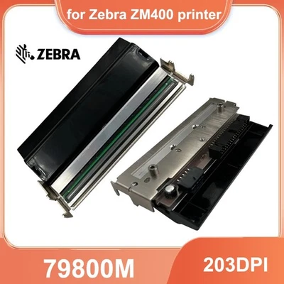 New Printhead for Zebra ZM400 203dpi 79800M Thermal Label Barcode Printer - Image 1 of 4