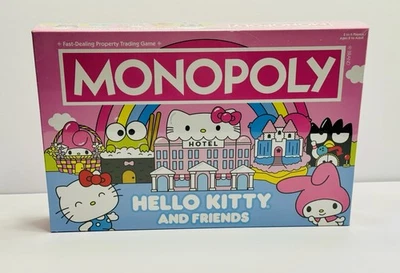 JUEGO DE MESA MONOPOLY HELLO KITTY AND FRIENDS SELLADO Foto 1 de 3