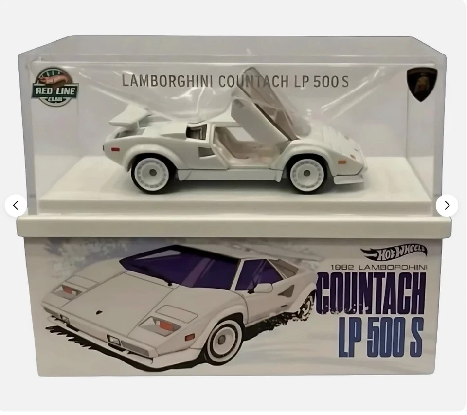 PRE-SALE Hot Wheels RLC 1982 Lamborghini Countach LP 500 S Holiday Car - Image 1 of 1