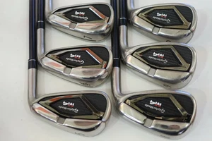 TaylorMade M4 2021 Iron Set 5-9,Pw 6pc Flex Regular ATMOS RED Graphite - Picture 1 of 6