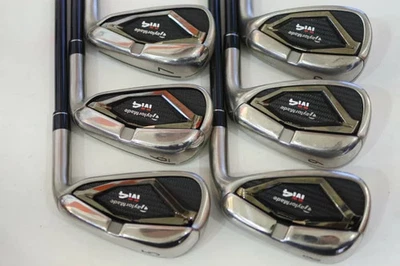 TaylorMade M4 2021 Iron Set 5-9,Pw 6pc Flex Regular ATMOS RED Graphite - Image 1 of 4