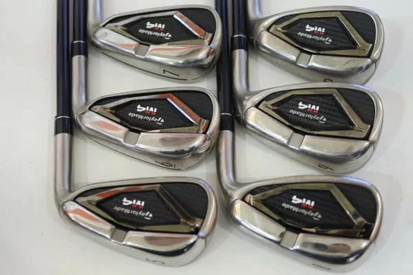 TaylorMade M4 2021 Iron Set 5-9,Pw 6pc Flex Regular ATMOS RED Graphite - Image 1 of 4