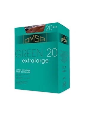 COLLANT VELATO DONNA OMSA GREEN 20 XL EXTRA LARGE