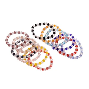 10pcs Natural Crystal Bracelets Color Matching Chain Bracelet Crystal Bracelets - Picture 1 of 12