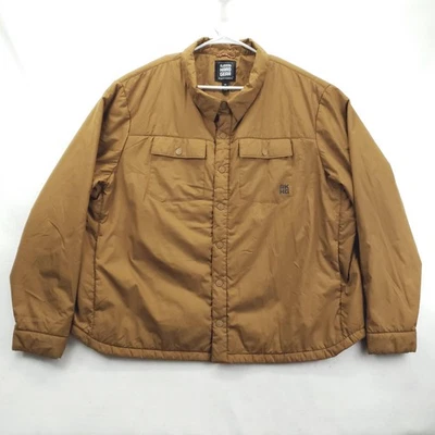Alaskan Hard Gear Jacket Mens 3XL Brown Thermore Insulated Snap Front Shacket - Image 1 of 4