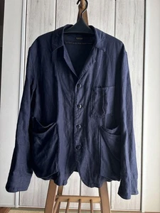 Kapital Capital K.P.A.M Army Linen Jacket Men Outerwear Japan Size 4(XL) - Picture 1 of 9