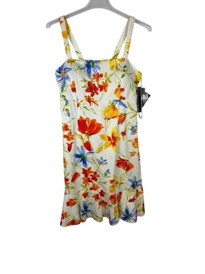 New! Women’s Madison Leigh Sundress Sz 14 Built In Bra Floral  - Image 1 of 4