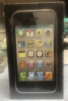 APPLE IPHONE 3Gs - BLACK 8 GB FACTORY SEALED!!!!!!!!!!! - Image 1 of 4