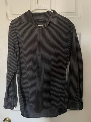 Axist Long Sleeve Button Up Dress Shirt Size Medium Mens - Image 1 of 4