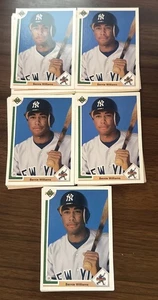 (50) Bernie Williams New York Yankees 1991 Upper Deck MLB Baseball Cards RC #11 - Picture 1 of 5