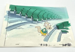 Rockos Modern Life Production Cel and Background Hand Painted Nickelodeon Art - Picture 1 of 3