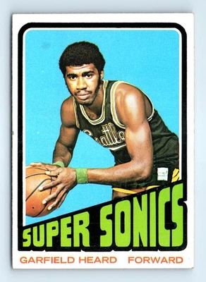1972-73 Topps #98 Garfield Heard - Image 1 of 2