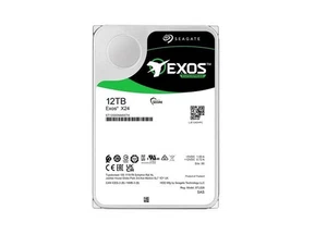 12TB Seagate Exos X24 SAS 7200RPM 12GB 3.5" Hard Drive ST12000NM007H - Picture 1 of 1