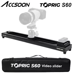 Accsoon Toprig S60 24"/60cm Motorized Camera Video Slider Time-lapse APP Control - Picture 1 of 7