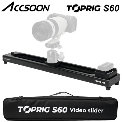 Accsoon Toprig S60 24"/60cm Motorisierte Kamera Video Slider Zeitraffer APP Steuerung - Bild 1 von 4