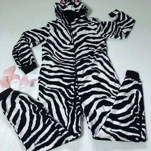 NICK & NORA DAMEN NACHTWÄSCHE MIT ZEBRA PRINT GR. M - Bild 1 von 6