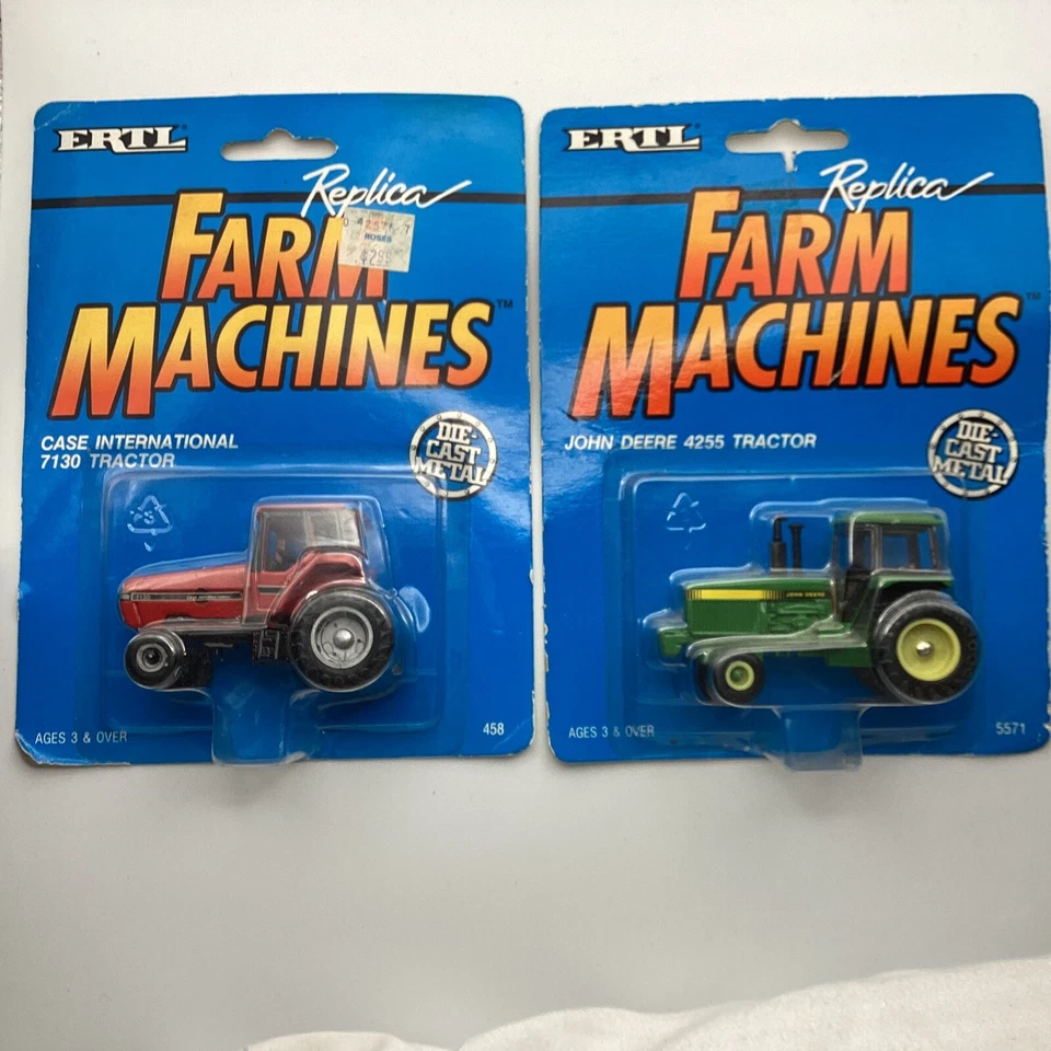 1990 Ertl Farm Machines 7130 Tractor And John Deere 4255 Tractor - Image 1 of 4