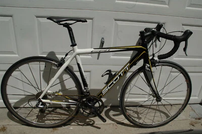 Scott CR1 Team 53cm Dura Ace/Ultegra+ 2x10 gears, Mavic Ksyrium SL SSC Clinchers - Image 1 of 4