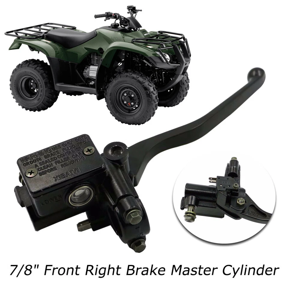 Front Right Brake Master Cylinder for Honda TRX250TM/TE Recon 250 2x4 1997-2023 - Image 1 of 4