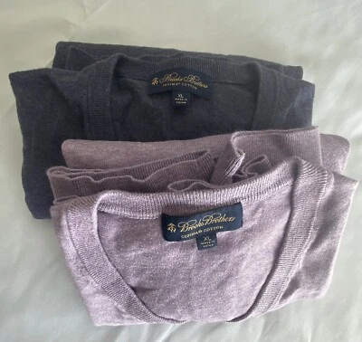 2 Brooks Brothers Supima Cotton Sweaters Pullover XLARGE - Image 1 of 4