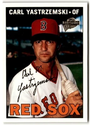 2003 Topps All-Time Fan Favorites Carl Yastrzemski #121 Boston Red Sox - Image 1 of 2