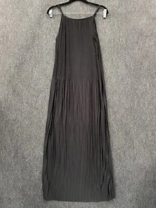 French Connection Size US 2 UK 6 Maxi Dress Black Pleated Lined Sleeveless NEW - Picture 1 of 12
