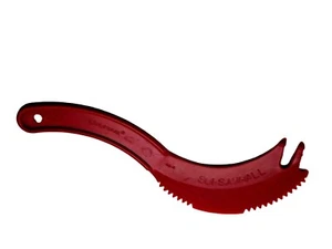 Tupperware Sli Saw All Multi Purpose Kitchen Gadget Red Slicer Cutter Serrated - Picture 1 of 4