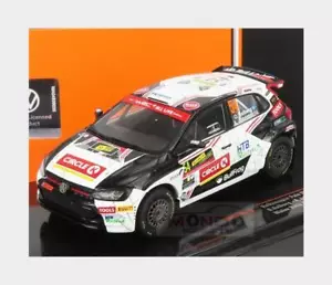 1:43 IXO Volkswagen Polo Gti R5 #54 Rally Wales 2019 Solberg Johnston RAM796LQ - Foto 1 di 2