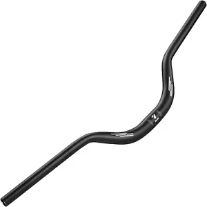 Mountain Bike Handlebars Wide Riser 60Mm Aluminum Alloy 31.8Mm Length 720Mm Blac - Picture 1 of 9