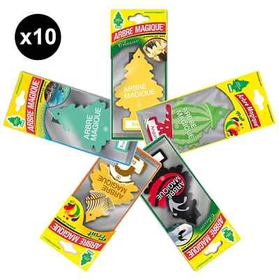 Arbre Magique Deodorante per Auto da 10 Pezzi Misti