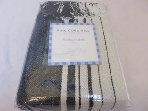 Pine Cone Hill Harbor Stripe Linen Throw Blanket NEW - Picture 1 of 3