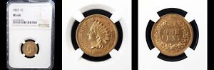 1863 1C NGC MS64 INDIAN HEAD CENT