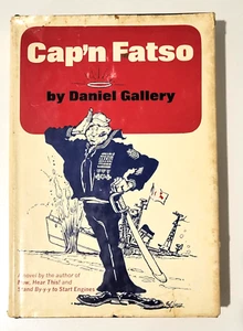 CAP'N FATSO by Daniel Gallery 1969 First Edition Hardcover Norton & Company - Foto 1 di 10