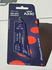 Aircrafttag Brussels Airlines A330 – OO-SFZ – granatowy, dark blue