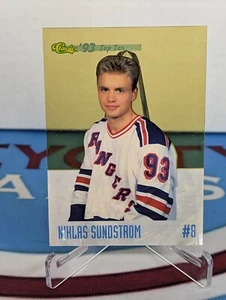 1993-94 Classic Draft Niklas Sundstrom /25000 #DP8 - Picture 1 of 2