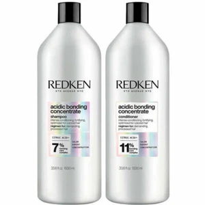 Redken Acidic Bonding Concentrate Shampoo and Conditioner SET 33.8oz