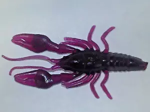 3-1/2" ICRAW CRAYFISH Soft Plastic Fishing Lure Bait for Bass, Walleye and more - Picture 1 of 1
