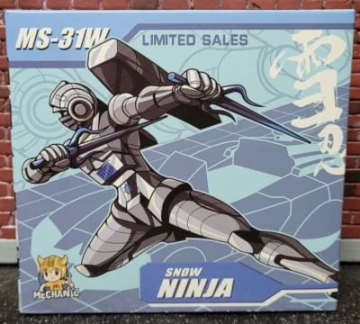 Figura Dr Wu Mechanic Toys Snow Ninja MS-31W Foto 1 de 4
