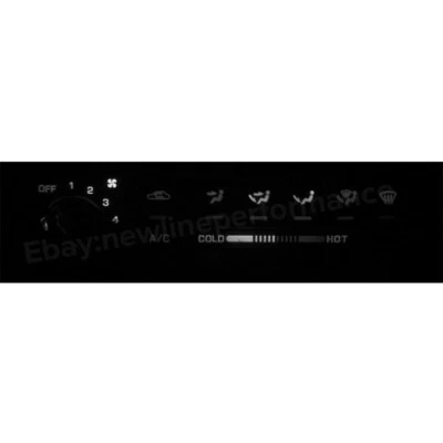 Nuevo kit de bombilla LED azul calentador de aire acondicionado para Nissan 240sx S14 1995-1998 Foto 1 de 2