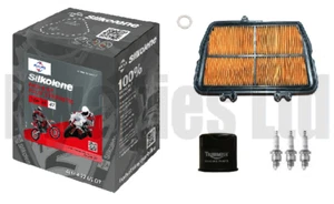 Service Kit Filters Plugs Silkolene Pro 4 Oil Triumph Tiger 800 XR 2015-2020 - Picture 1 of 1