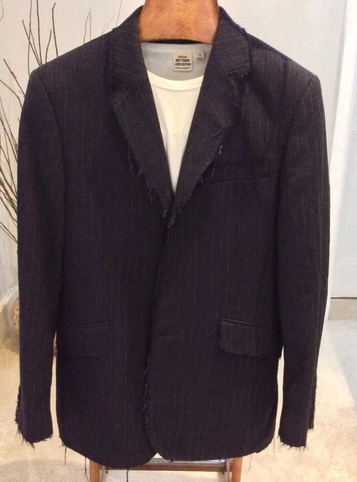 Mens Oliver Spencer Wool Jacket Size 38 Frayed edged details.Excellent Condition - Image 1 of 4