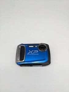 Fotocamera digitale Fujifilm FinePix XP-100 blu | SENZA BATTERIA - Foto 1 di 10
