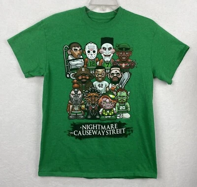 Camiseta Boston Sports Apparel Company 2008 Hombres M Pesadilla en la Calzada Calle Foto 1 de 4