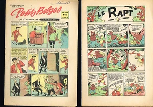 PETITS BELGES ( TREMPLIN ) 1954 n° 15 11/04/1954 BE/BE+ GERVY le RAPT - Picture 1 of 1