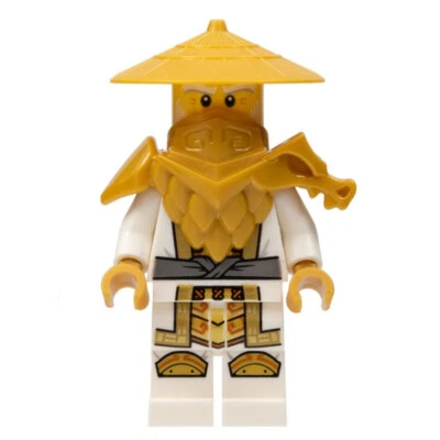 Nuevo LEGO NINJAGO Minifigura Cristalizada - Sensei Wu Foto 1 de 2