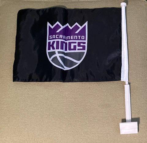 Sacramento Kings Car Flag Brand New - SGA 4/8 KINGS vs Warriors Cover