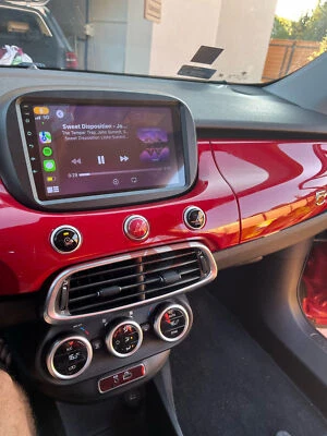 64G Für Fiat 500X 2014-2020 Android 13 Autoradio CarPlay GPS Navi RDS BT DE - Bild 1 von 4