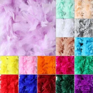 Turquoise Turkey Flat Boa 72" 6 FT 200g for Masquerade Costume Parties -1 Pc - Picture 1 of 2